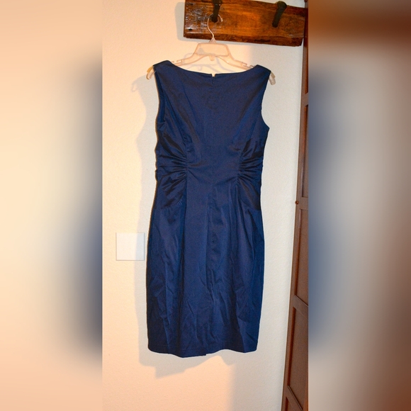 Adrianna Papell, deep blue, size 10, formal dress - Picture 1 of 3